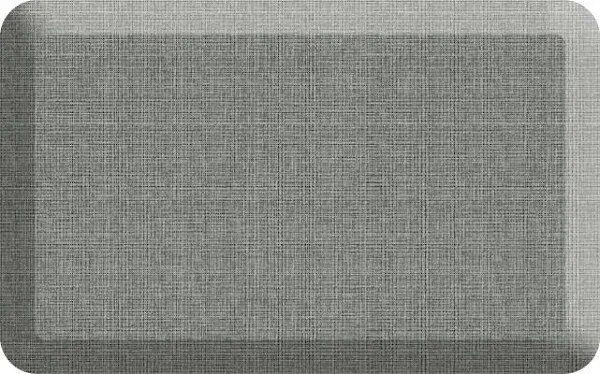 GelPro Designer Comfort Tweed Grey Goose Kitchen Mat 20"x32" - Crate and Barrel | Havenly