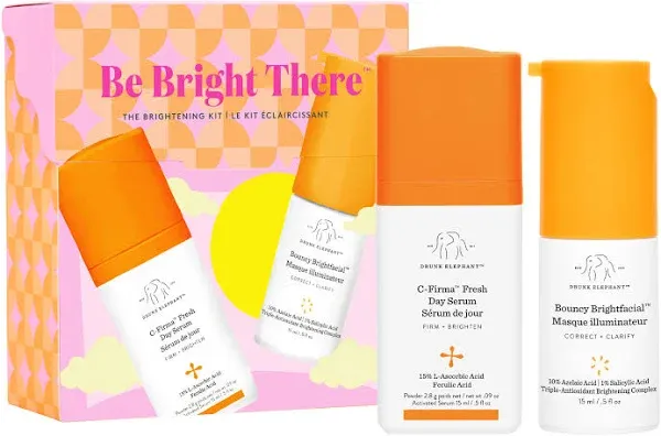 Drunk Elephant Be Bright There Brightening Kit