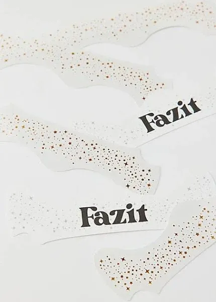 Fazit Gold Glitter Freckles Makeup Patches