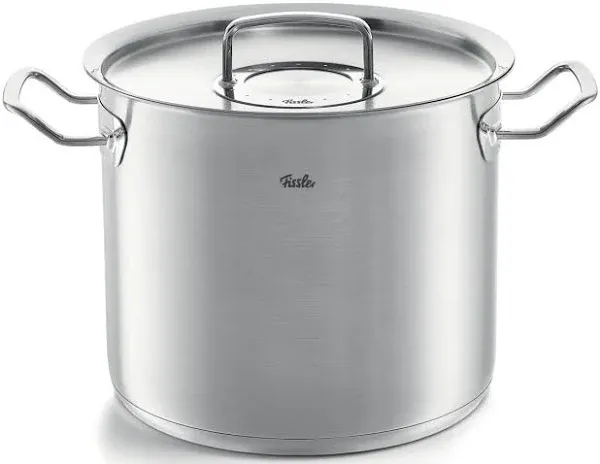 Fissler Original-Profi Collection Stainless Steel Stock Pot with Lid, 9.6 Quart