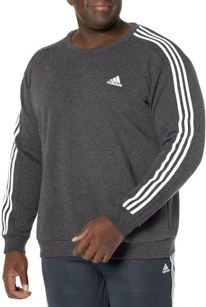 adidas Men's Essentials Fleece 3-Stripes Sweatshirt