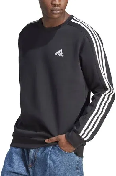 adidas Men's Essentials Fleece 3-Stripes Sweatshirt