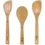 Helen's Asian Kitchen Bamboo Stir Fry Tools 3 PC Set