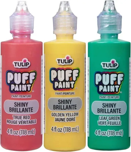 Tulip Dimensional Fabric Paint Slick White 4 Fl Oz  Assorted Colors , Styles 