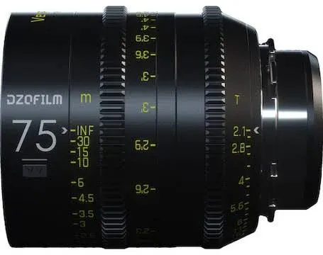 DZOFILM Vespid Prime 75mm T2.1 Cinema Lens for PL & EF Mount