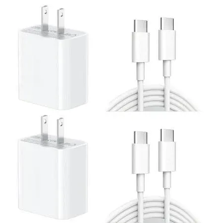 iPhone 15 Charger 2 Pack