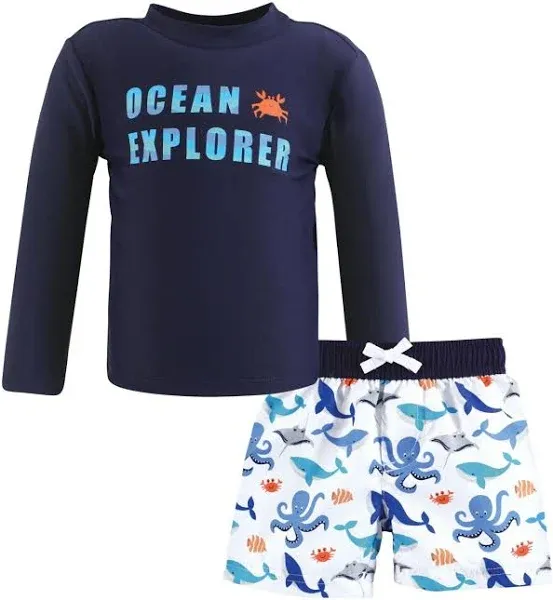 Hudson Baby Swim Rashguard Set