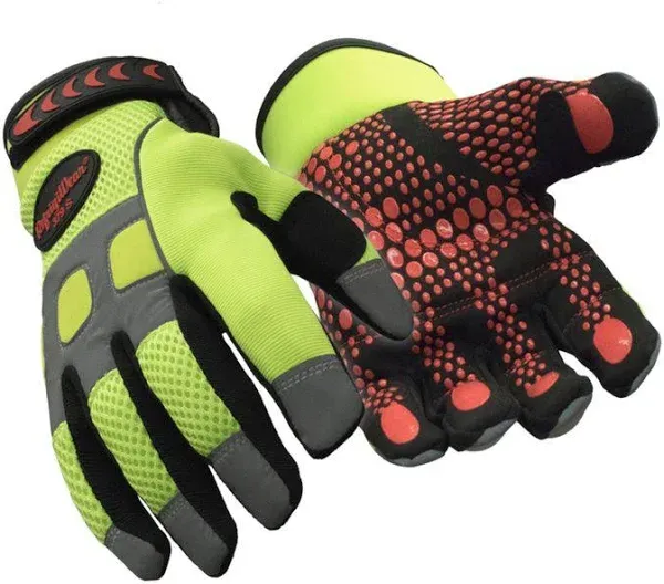 Refrigiwear Insulated HiVis Super Grip Glove 0379R