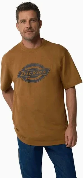 Dickies Men's Short Sleeve Heavyweight Logo T-Shirt