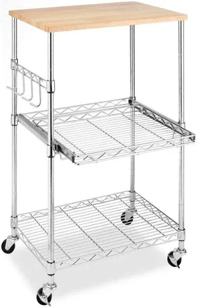 Whitmor 34 in. H X 22-1/2 in. W X 16 in. D Utility Cart