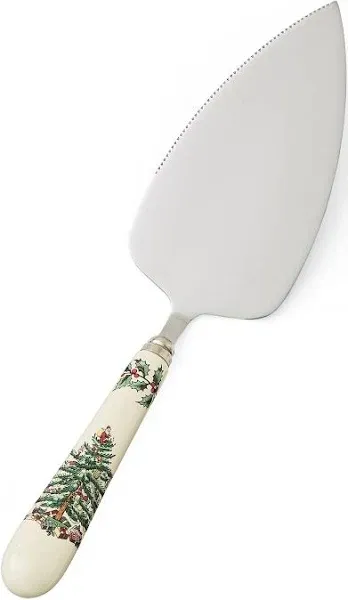 Spode Christmas Tree Cake Slicer 10.5&#034; Pie Server Utensil NEW IN BOX