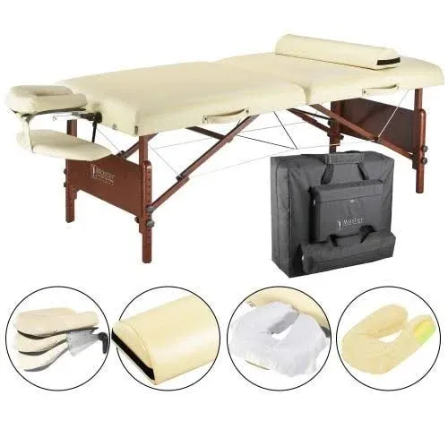 Master Massage Del Ray Pro Portable Massage Table Package