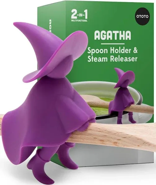 OTOTO Agatha Spoon Holder and Steam Releaser