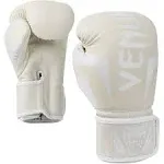 Venum Elite Boxing Gloves - White/White 12 oz