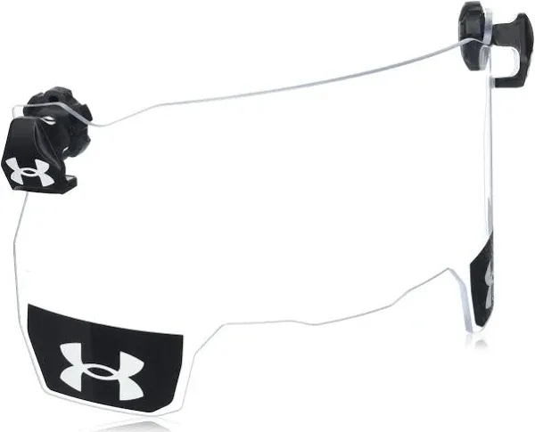 Under Armour Standard Football Visor Eyeshield, Grey