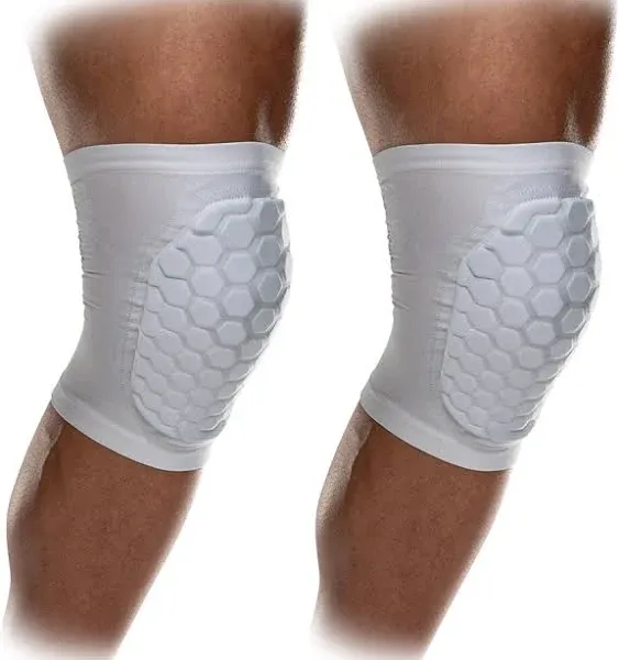 McDavid 6440 HexForce Knee/Shin/Elbo<wbr/>w Pads - White