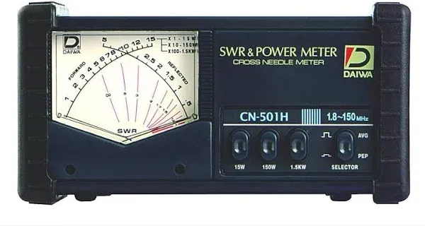 Daiwa CN-501H SWR-Meter 1,8-150 MHz