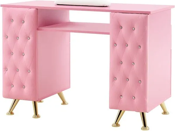 BarberPub Manicure Table 2671