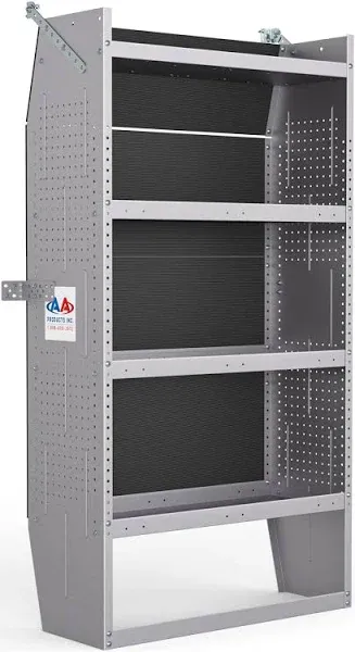 AA Products SH-6003 Steel Mid/High Roof Van Shelving Storage System