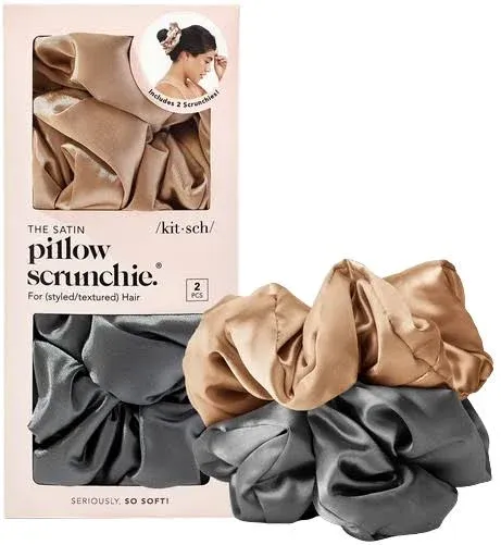 Kitsch Satin Pillow Scrunchies