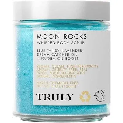 NEW TRULY BEAUTY Moon Rocks Whipped Body Scrub 4 oz