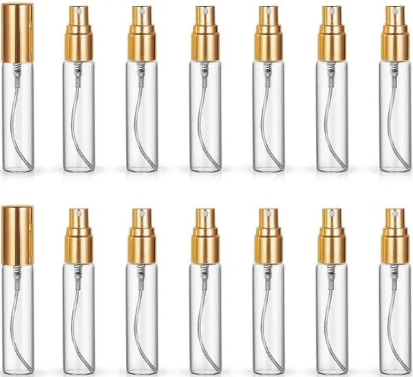 ZbFwmx 20 Pack Set 10ML Protable Refill Bulk Atomizer Spray Travel Perfume Bottle Hydrating Empty Bottle