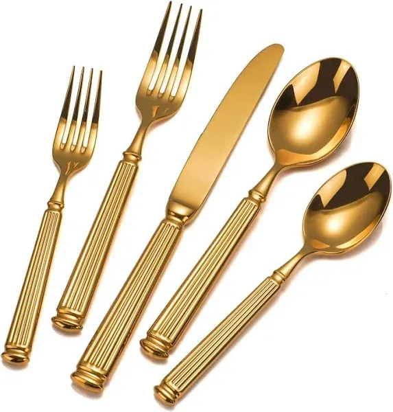 20-Piece Forged Stainless Steel Flatware Set