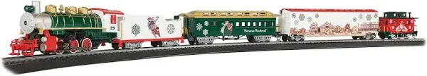 Bachmann Norman Rockwell Christmas Express HO Scale Model Train Set