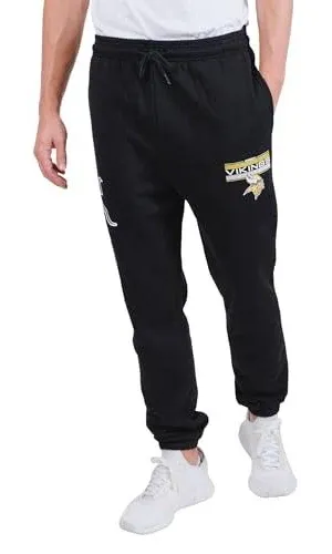 Ultra Game Adult's NFL Super Soft Game Day Jogger Sweatpants