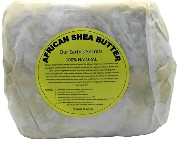 Our Earth's Secrets Ivory Raw Unrefined Shea Butter Top Grade