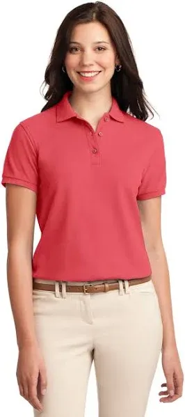 Port Authority Ladies Silk Touch Polo