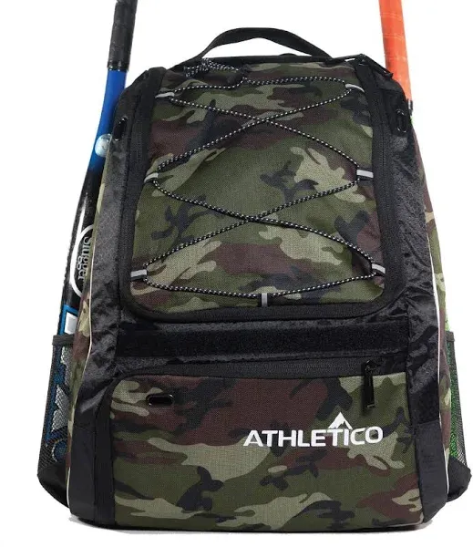 Athletico Baseball Bat Bag Backpack