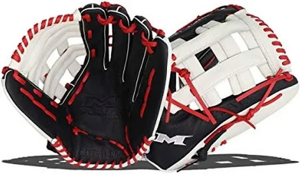  | PLAYERS SERIES Slowpitch Softball Glove 13.5&#034; Black / White Right Hand Throw