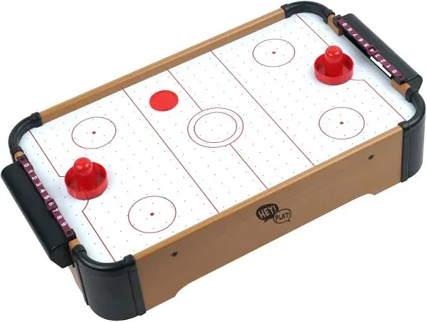 2 Person Mini Table Top Air Hockey Game Kids Toy 22 x 12 Tabletop