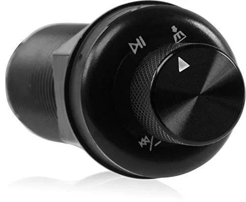 NVX XUBT3 Universal Bluetooth Audio Receiver & Volume/Playback Controller Knob for Cars, Trucks, Motorcycles, ATVs & Boats