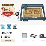 Longer B1 30W/40W Laser Engraving Machine, 30W / Basic Set / Other Region