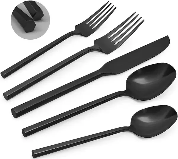 20-Piece Stainless Steel Silverware Set for 4