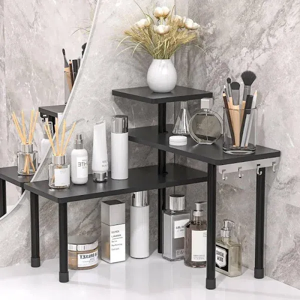 3 Tier Moveable Countertop Corner Shelf