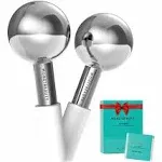 MonétBeauty Stainless Steel Ice Globes for Facials (Silver), Durable Cryo Globes Instantly Reduce Puffiness, Tighten Pores and Sinus Relief, Face