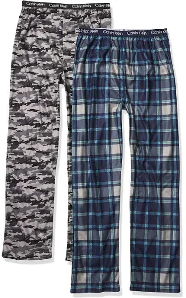 Calvin Klein Boys Sleepwear Pajama Pants 2 pack