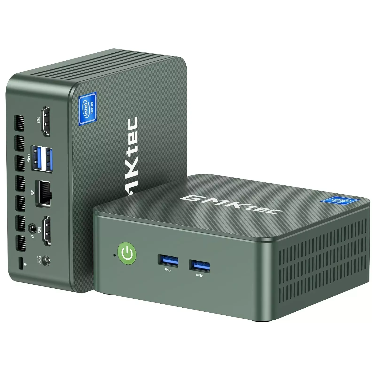 GMKtec Mini PC N100, Windows 11 Pro (3.4GHz), 16GB DDR4 RAM 1TB PCIe M.2 SSD,...