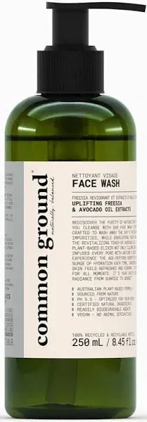 Common Ground Natural Face Wash with Avocado Oil Extracts