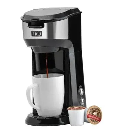 TRU Dual Brew Single Serve Coffee Maker