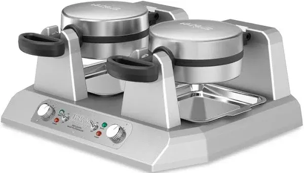 Waring Commercial Double Belgian Waffle Maker WW250BX2