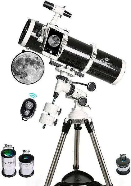 Telescope Gskyer 130EQ Professional Astronomical Reflector Telescope