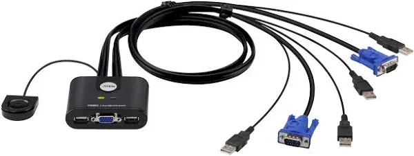 Aten 2-Port USB KVM Switch CS22U