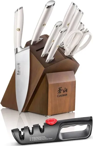 Cangshan L1 Series 10-Piece Knife Block Set