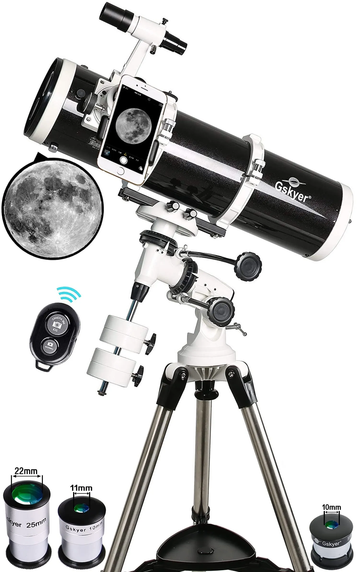 Telescope Gskyer 130EQ Professional Astronomical Reflector Telescope