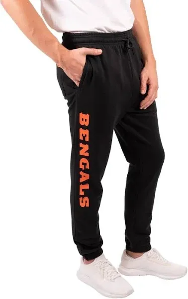 NFL Official Adults Super Soft Game Day Jogger Sweatpants - Unisex|Cin