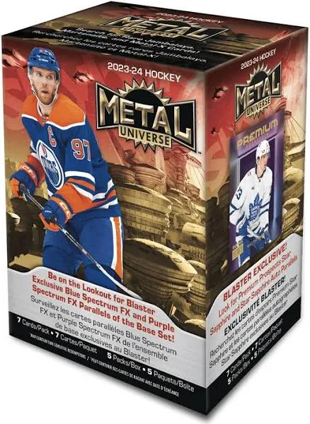 2023-24 Upper Deck Skybox Metal Universe Hockey Blaster Box